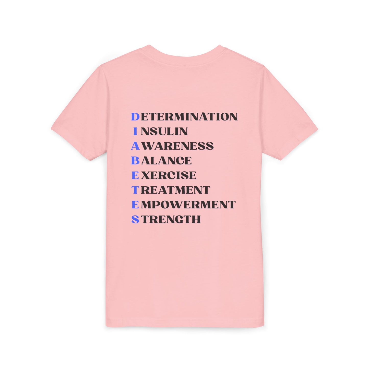 Kids Diabetes Acrostic Tee