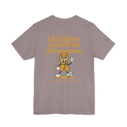 Life Glows Gold Tee