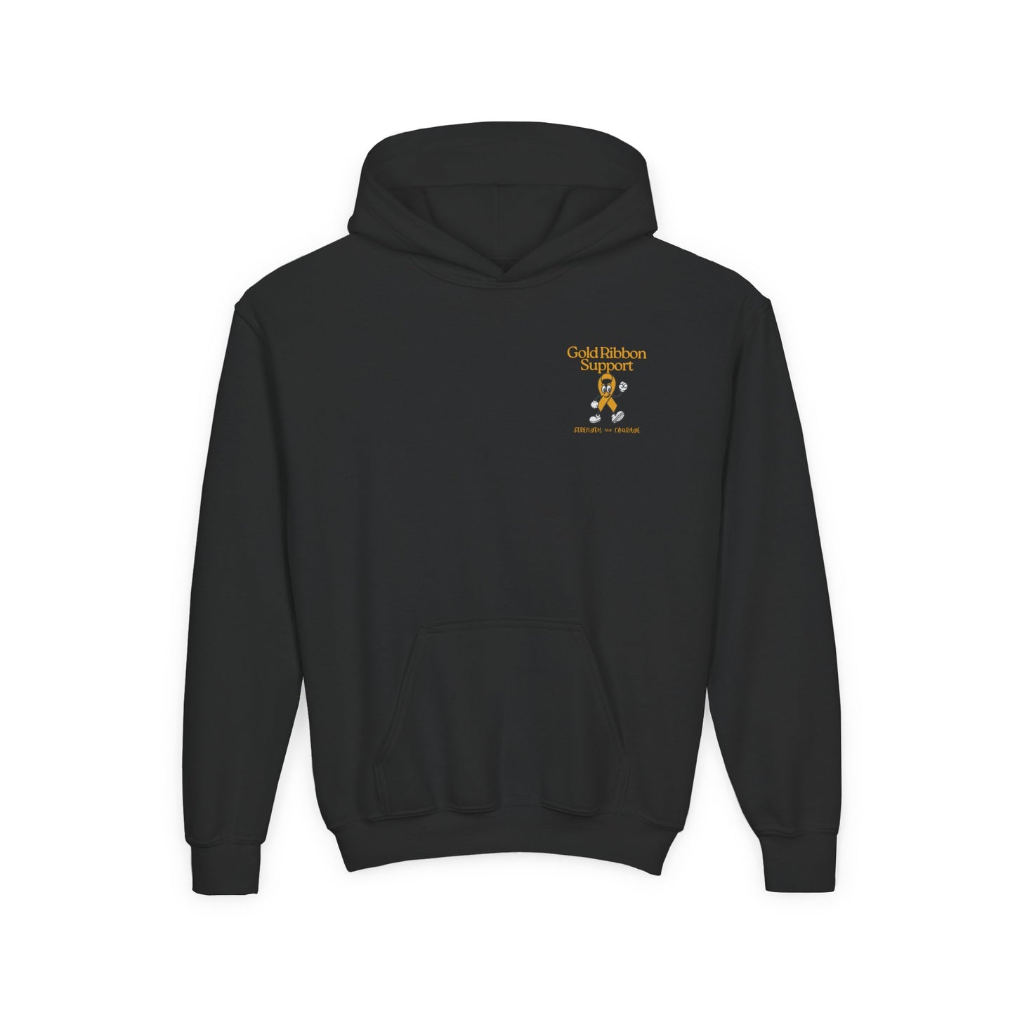 Kids Life Glows Gold - Hoodie