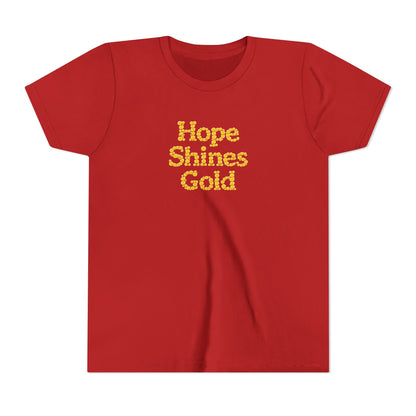 Kids Hope Shines Gold Tee