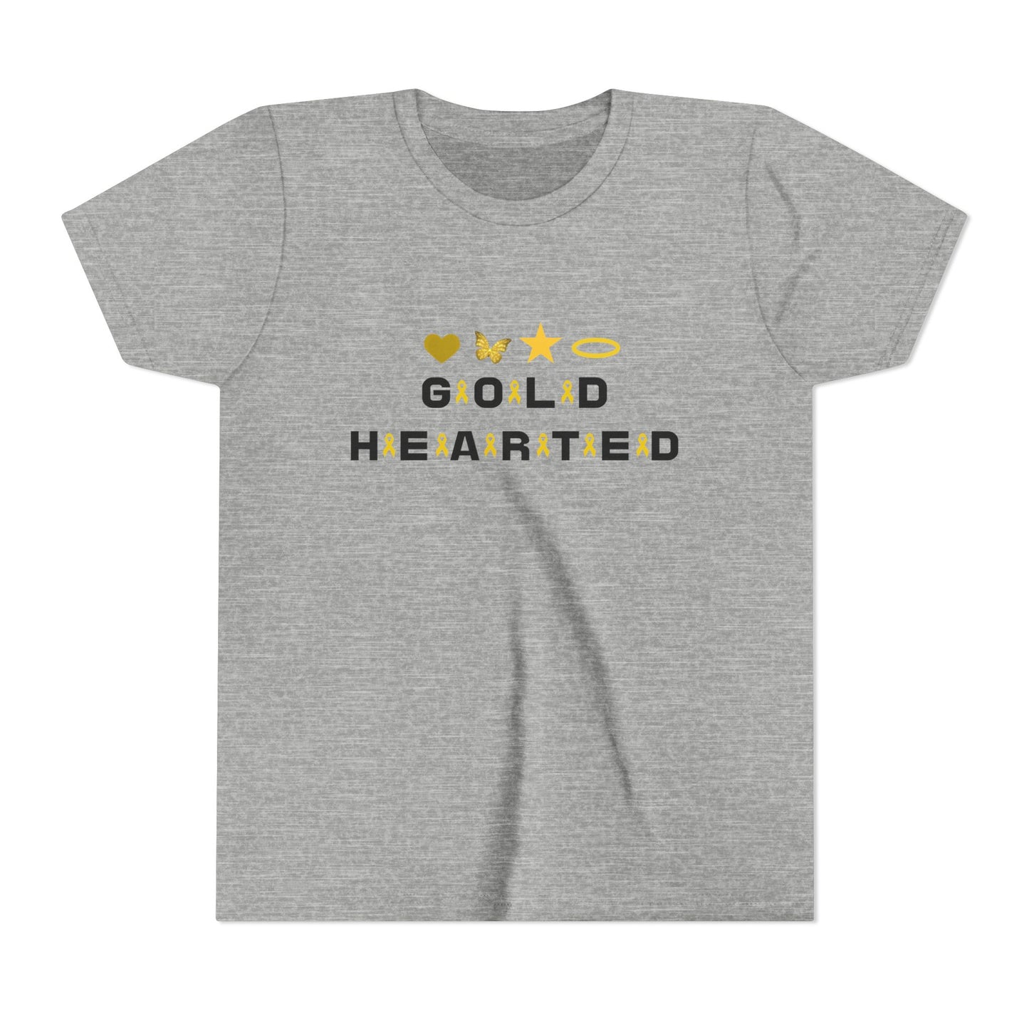 Kids Gold Hearted Tee