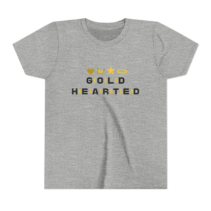 Kids Gold Hearted Tee