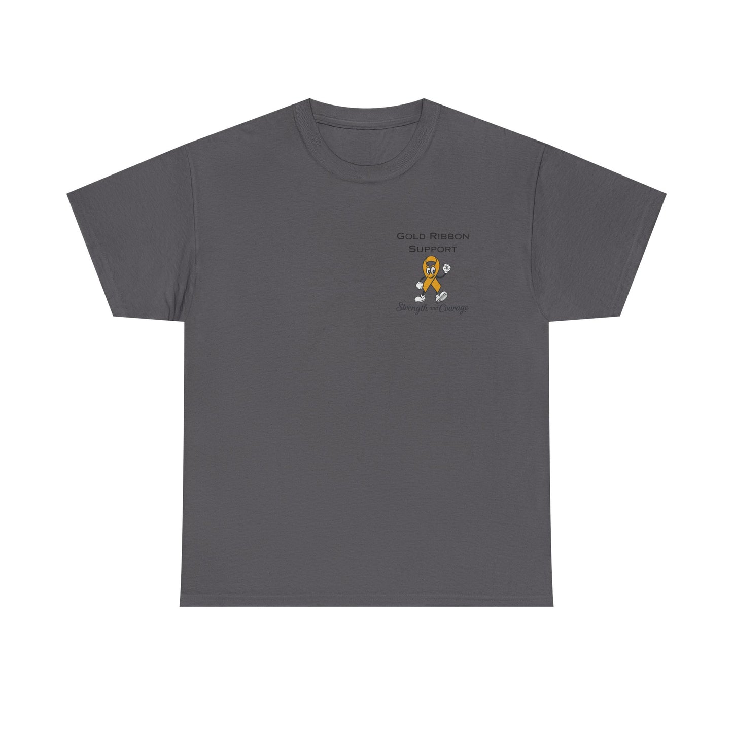 Gold Ribbon Support Shirt