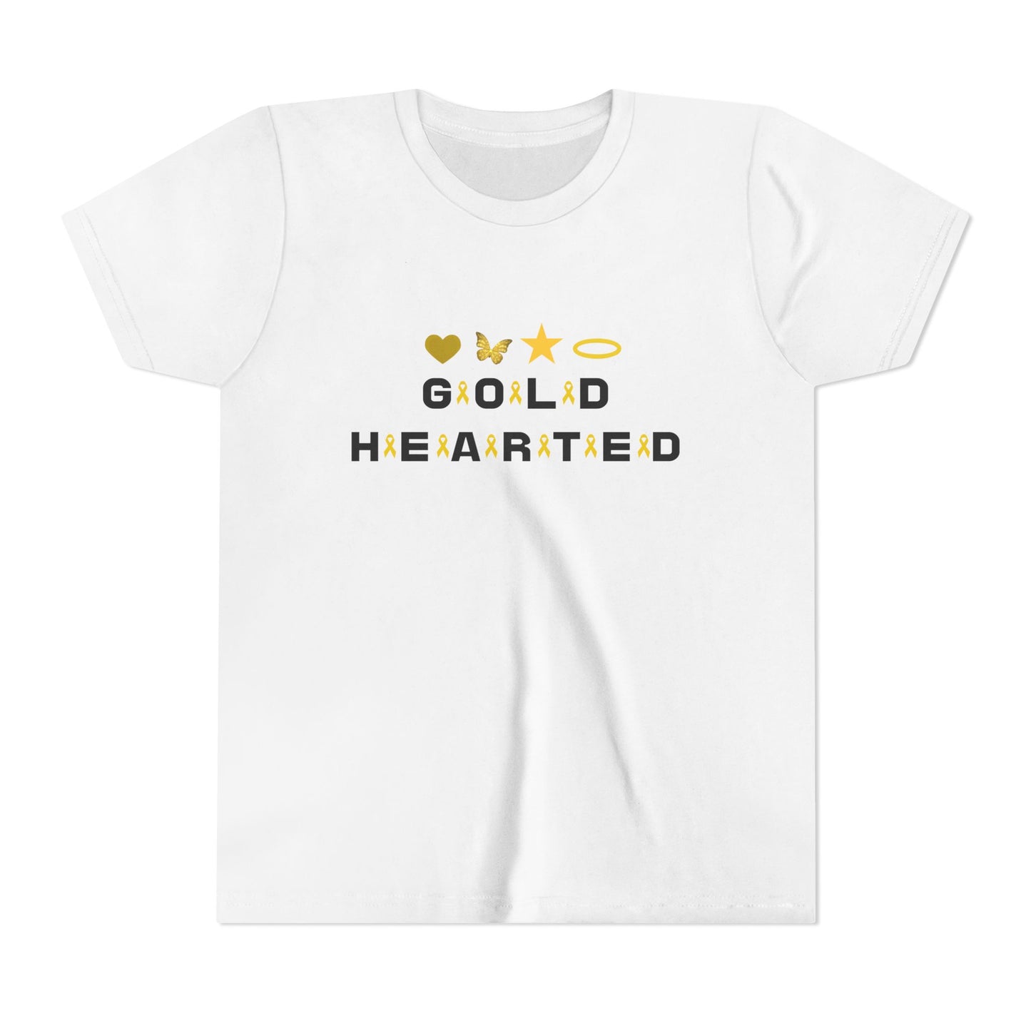 Kids Gold Hearted Tee