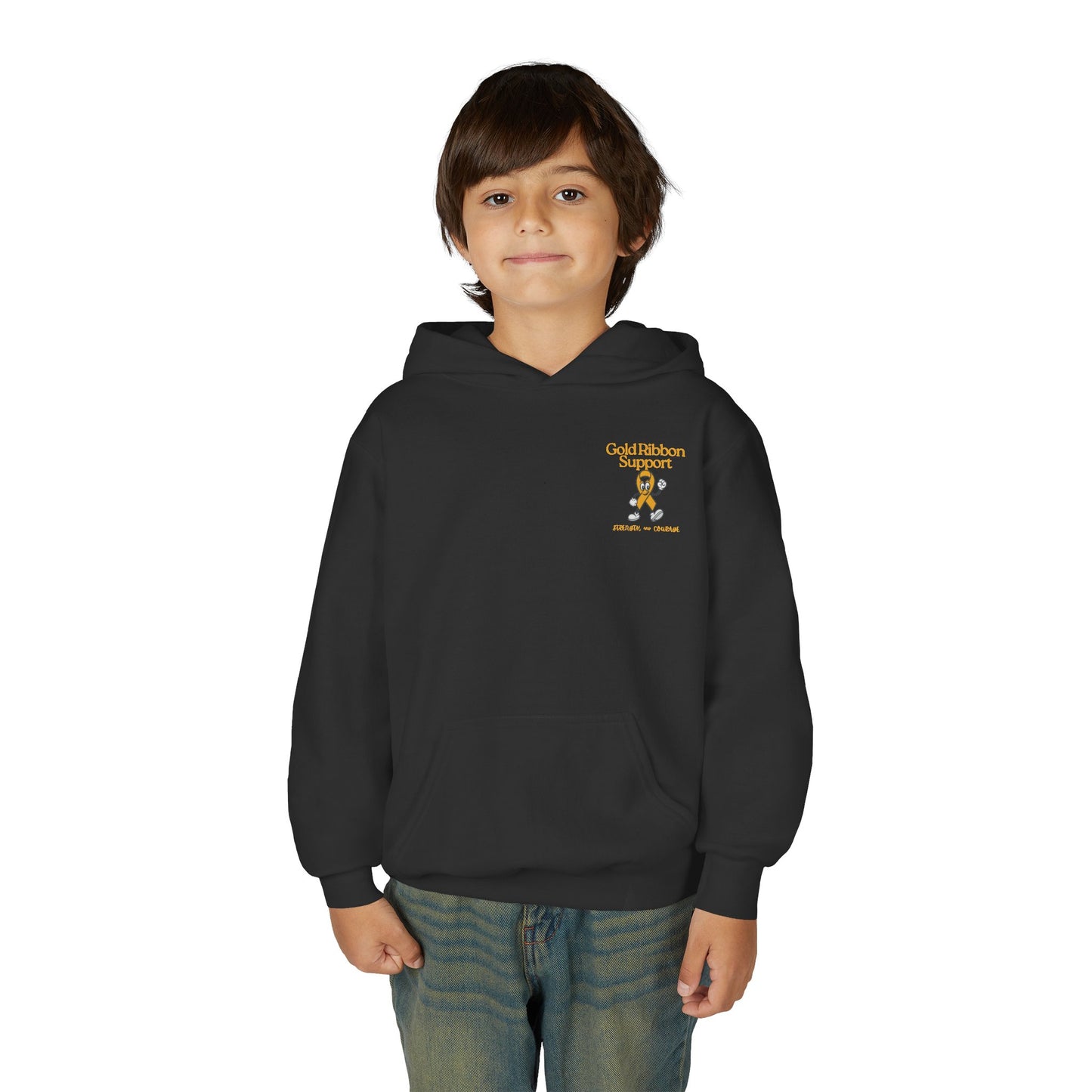 Kids Life Glows Gold - Hoodie