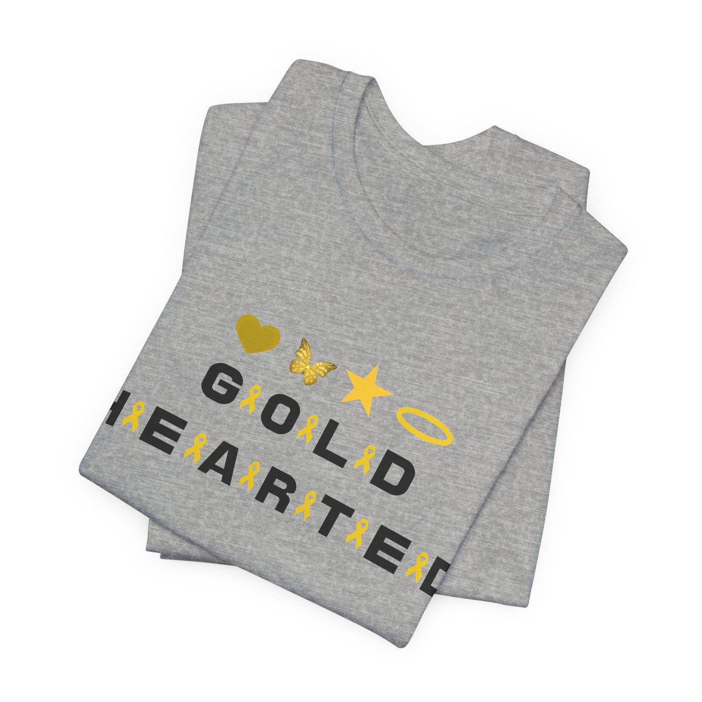 Gold Hearted Tee