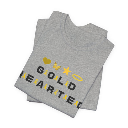 Gold Hearted Tee
