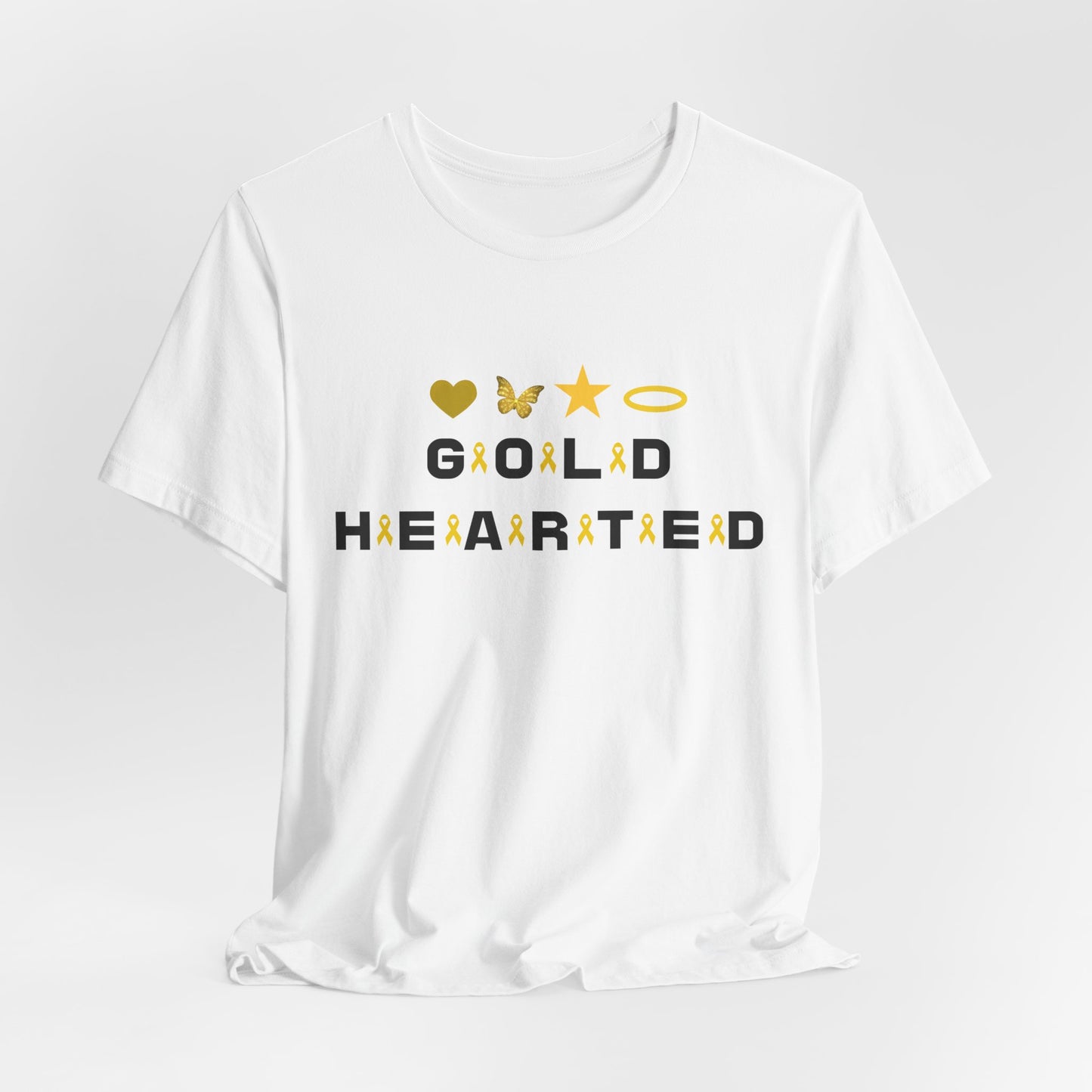 Gold Hearted Tee