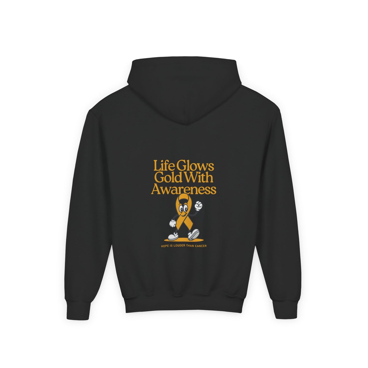 Kids Life Glows Gold - Hoodie