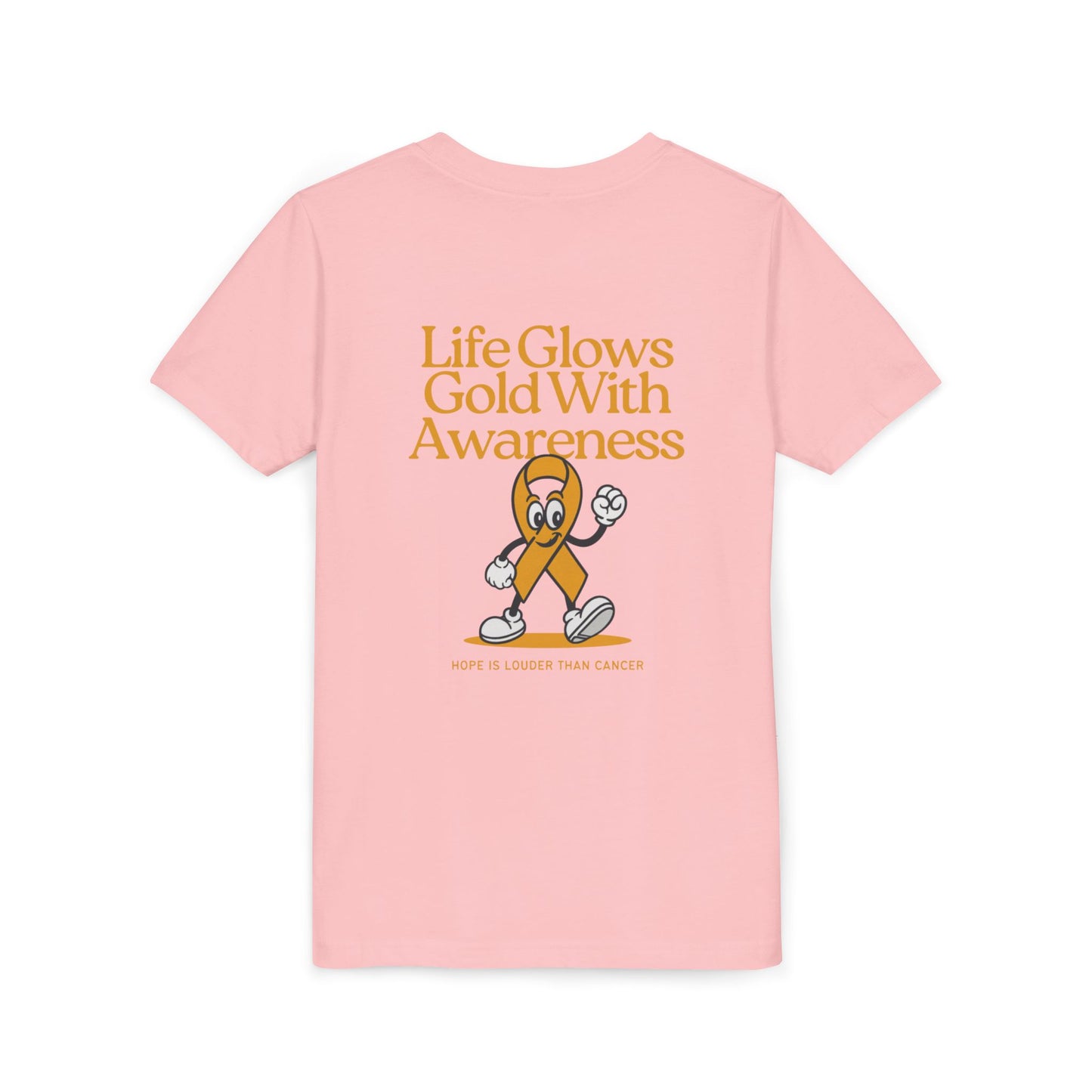 Kids Life Glows Gold Tee