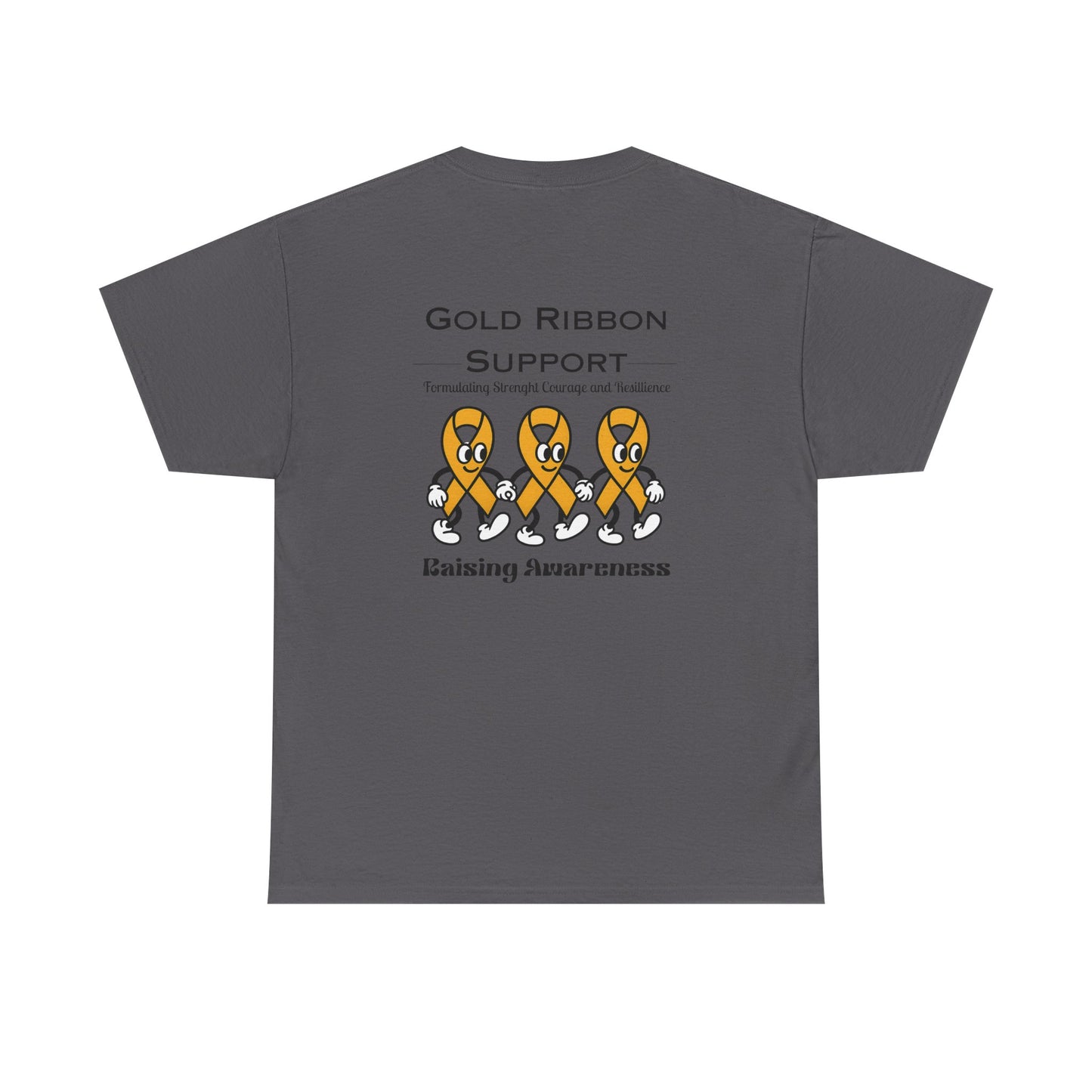 Gold Ribbon Support Shirt