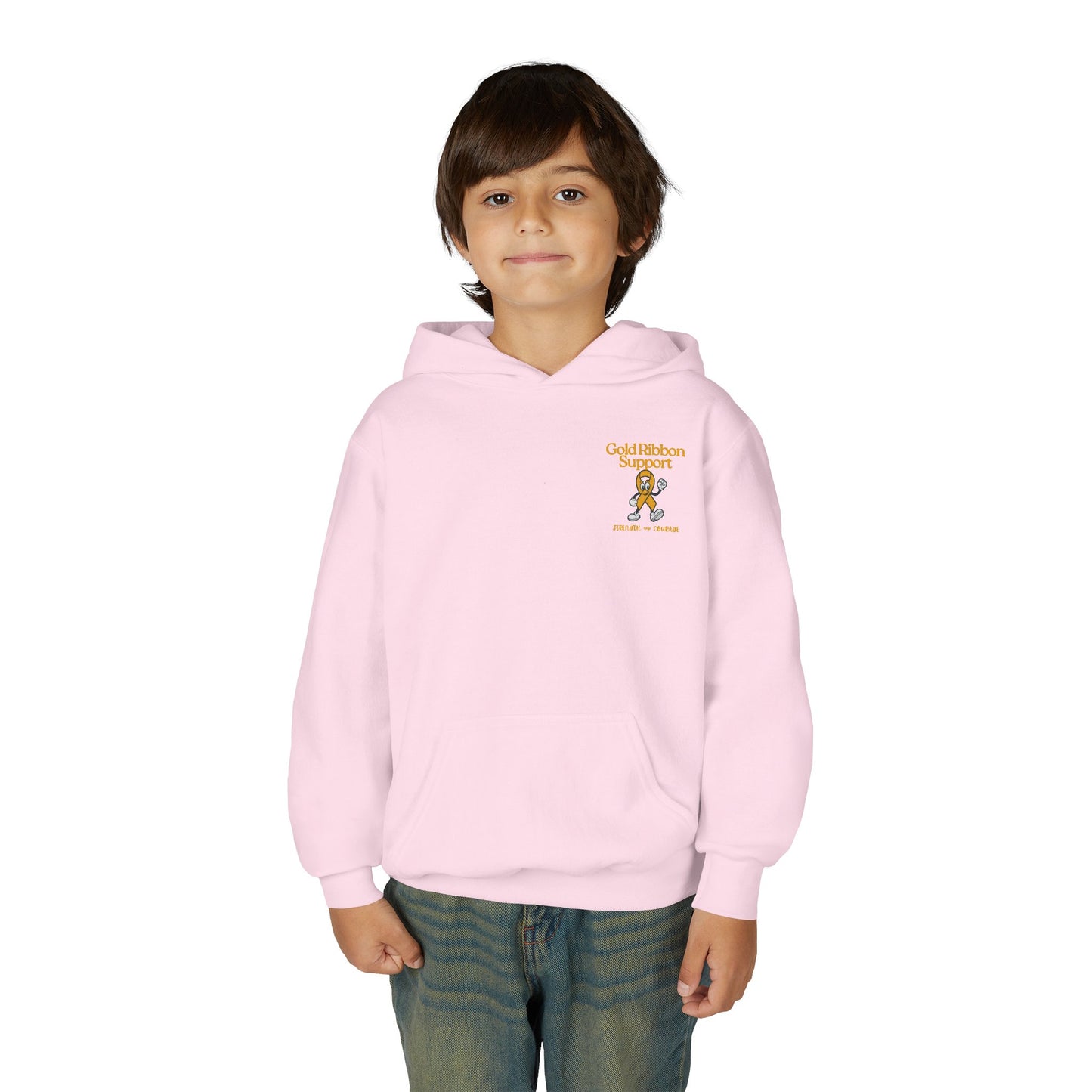 Kids Life Glows Gold - Hoodie