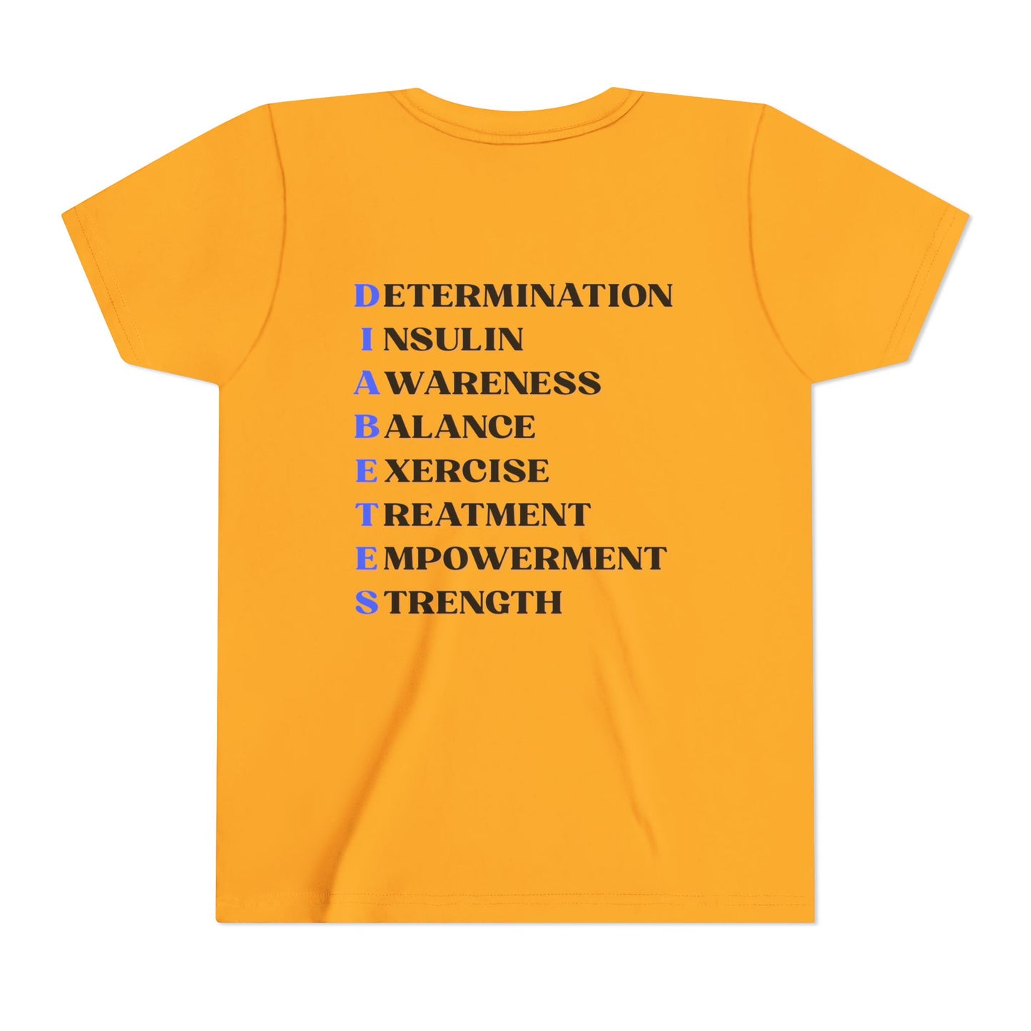 Kids Diabetes Acrostic Tee