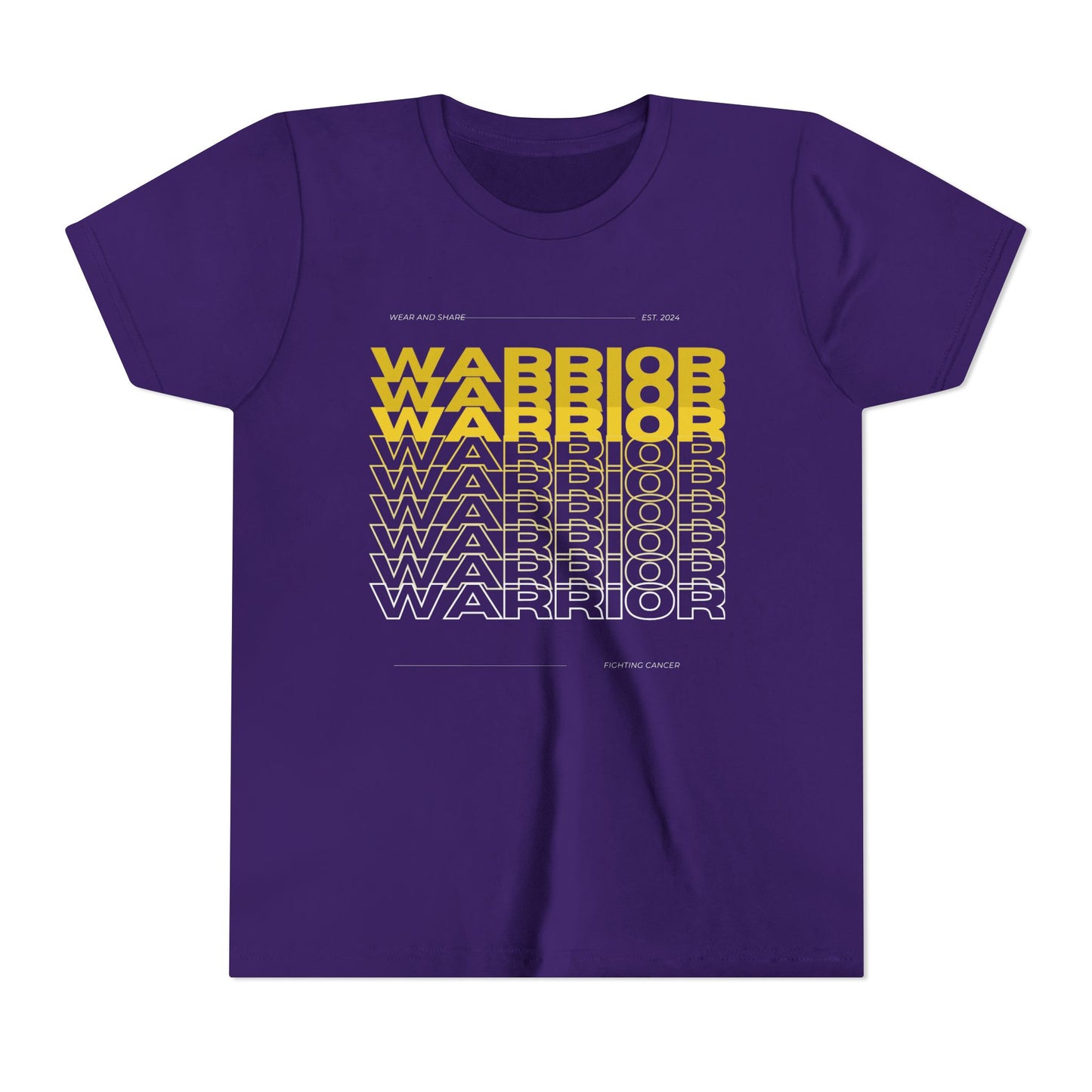 Kids Warrior Pediatric Cancer Tee