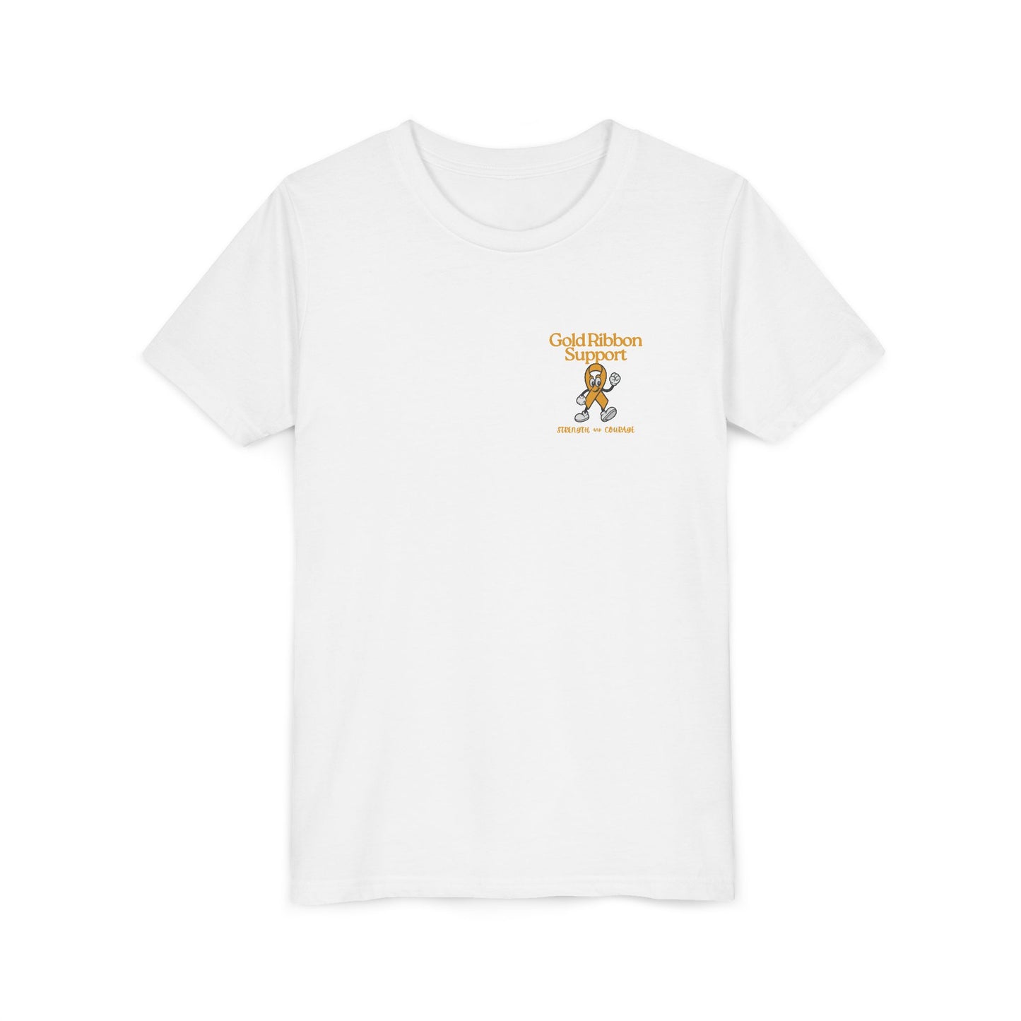 Kids Life Glows Gold Tee