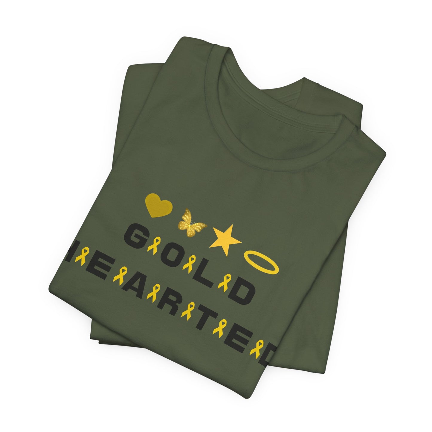 Gold Hearted Tee