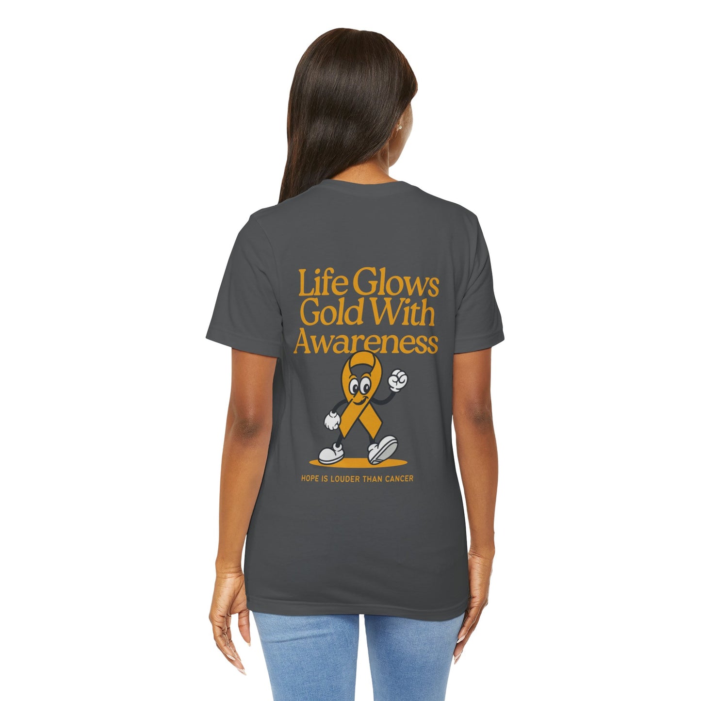 Life Glows Gold Tee