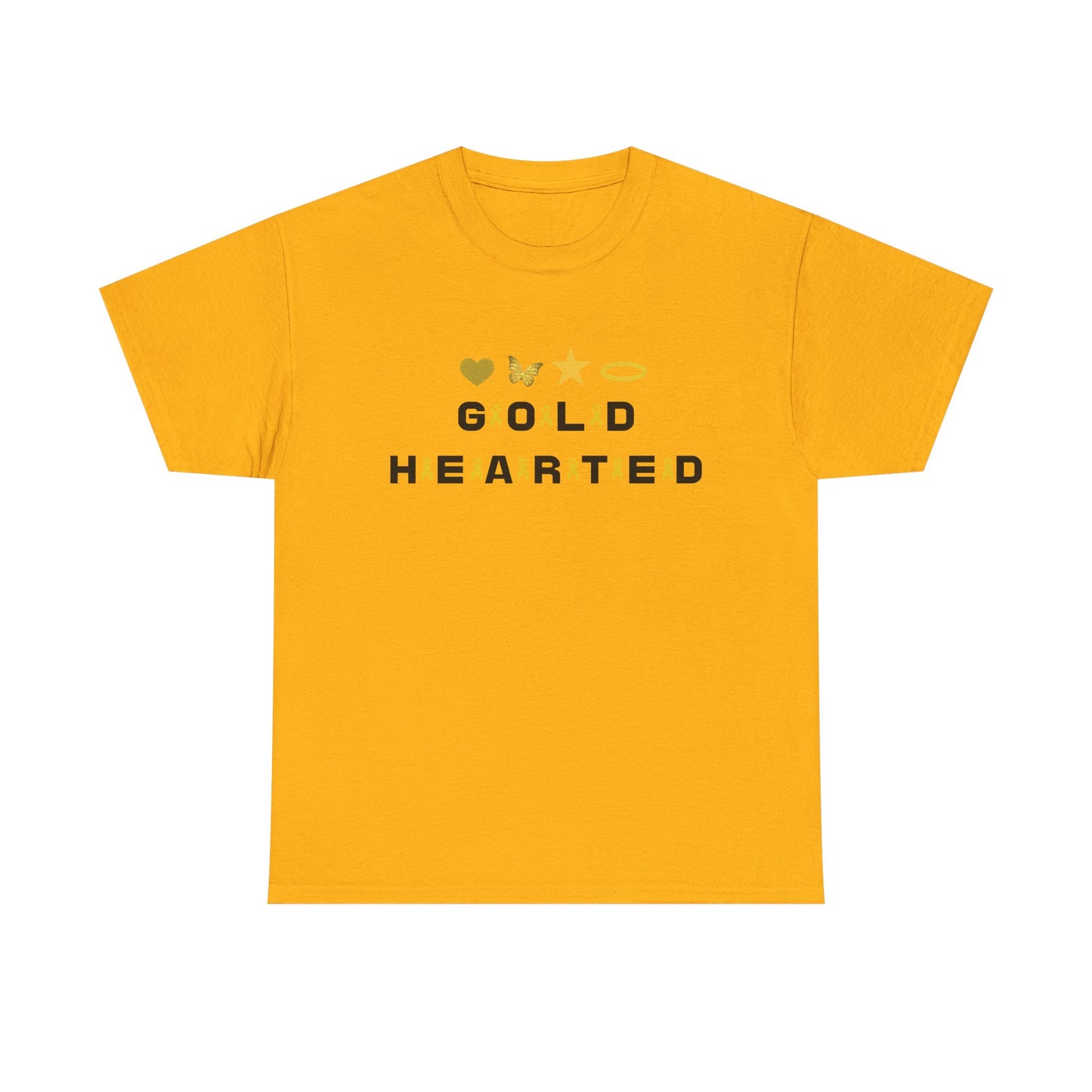Gold Hearted Tee