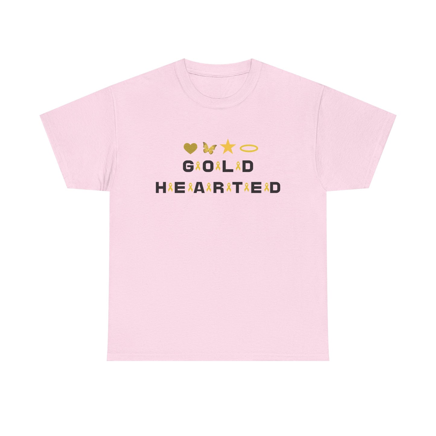 Gold Hearted Tee
