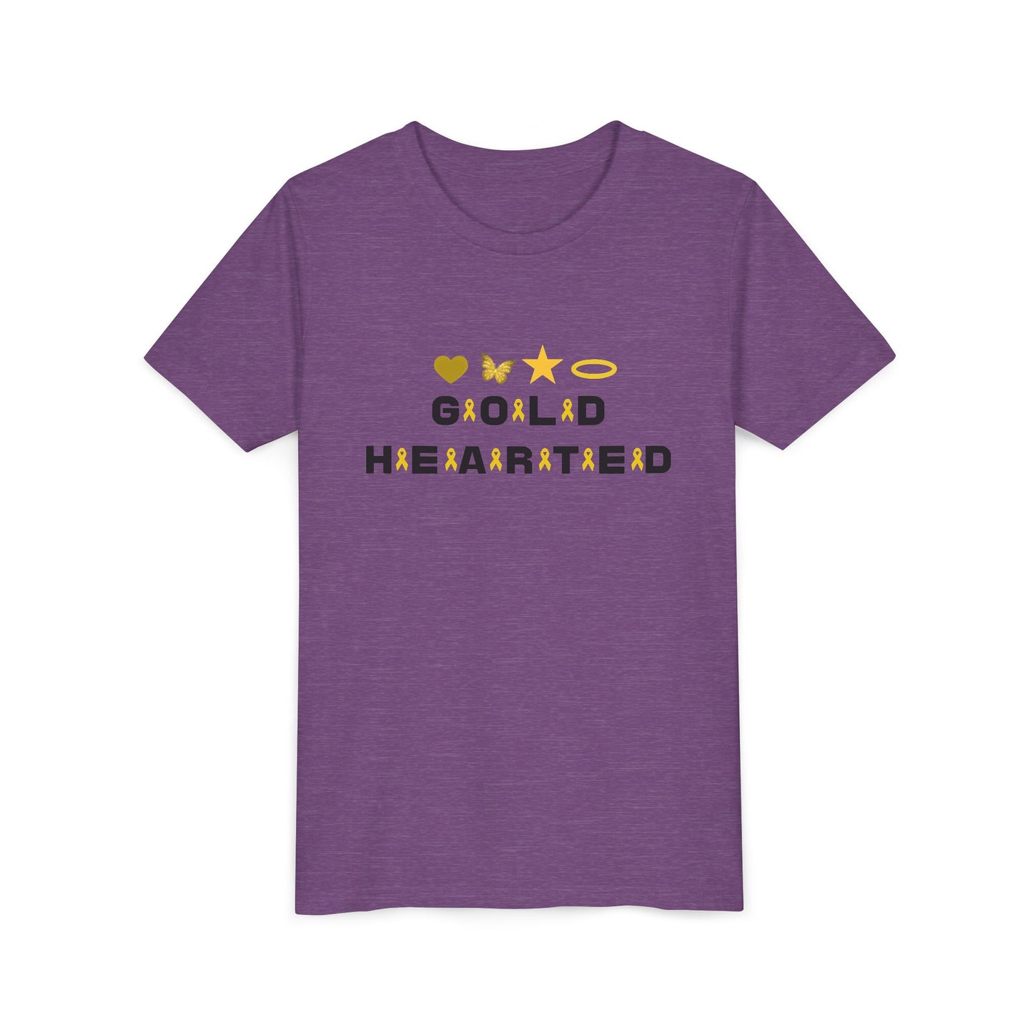Kids Gold Hearted Tee