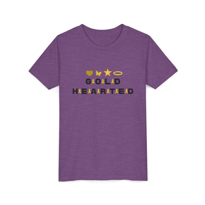 Kids Gold Hearted Tee