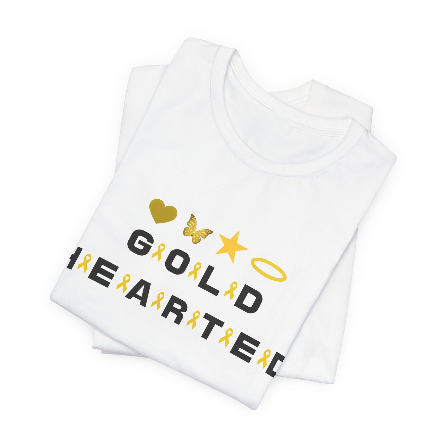 Gold Hearted Tee
