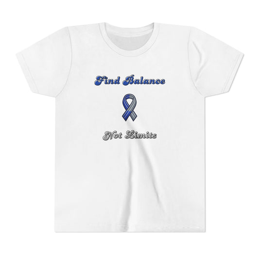 Kids Find Balance Not Limits Tee