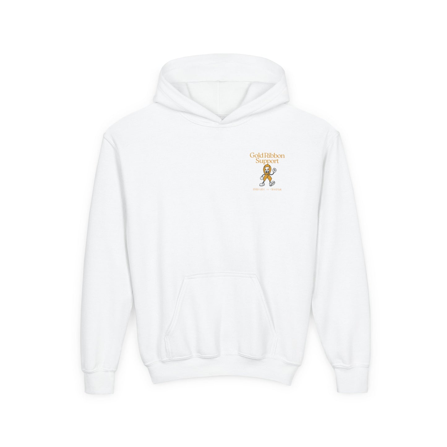 Kids Life Glows Gold - Hoodie