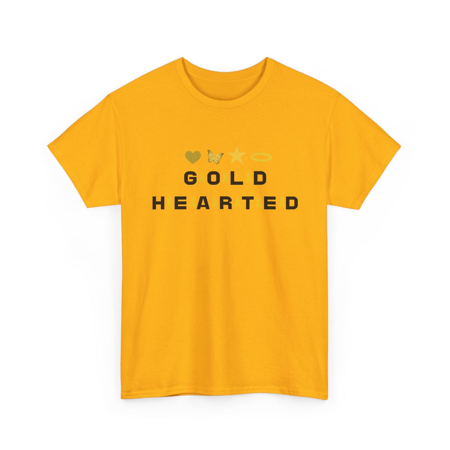 Gold Hearted Tee