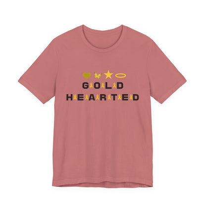 Gold Hearted Tee