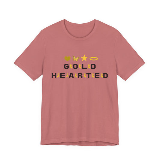 Gold Hearted Tee