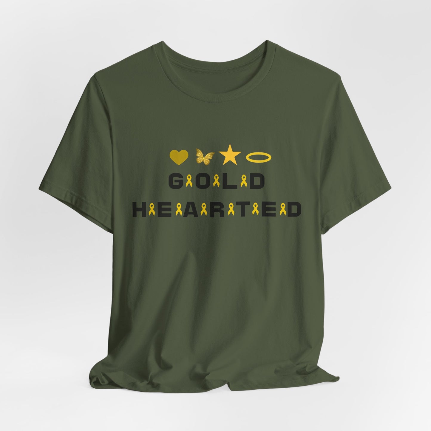 Gold Hearted Tee