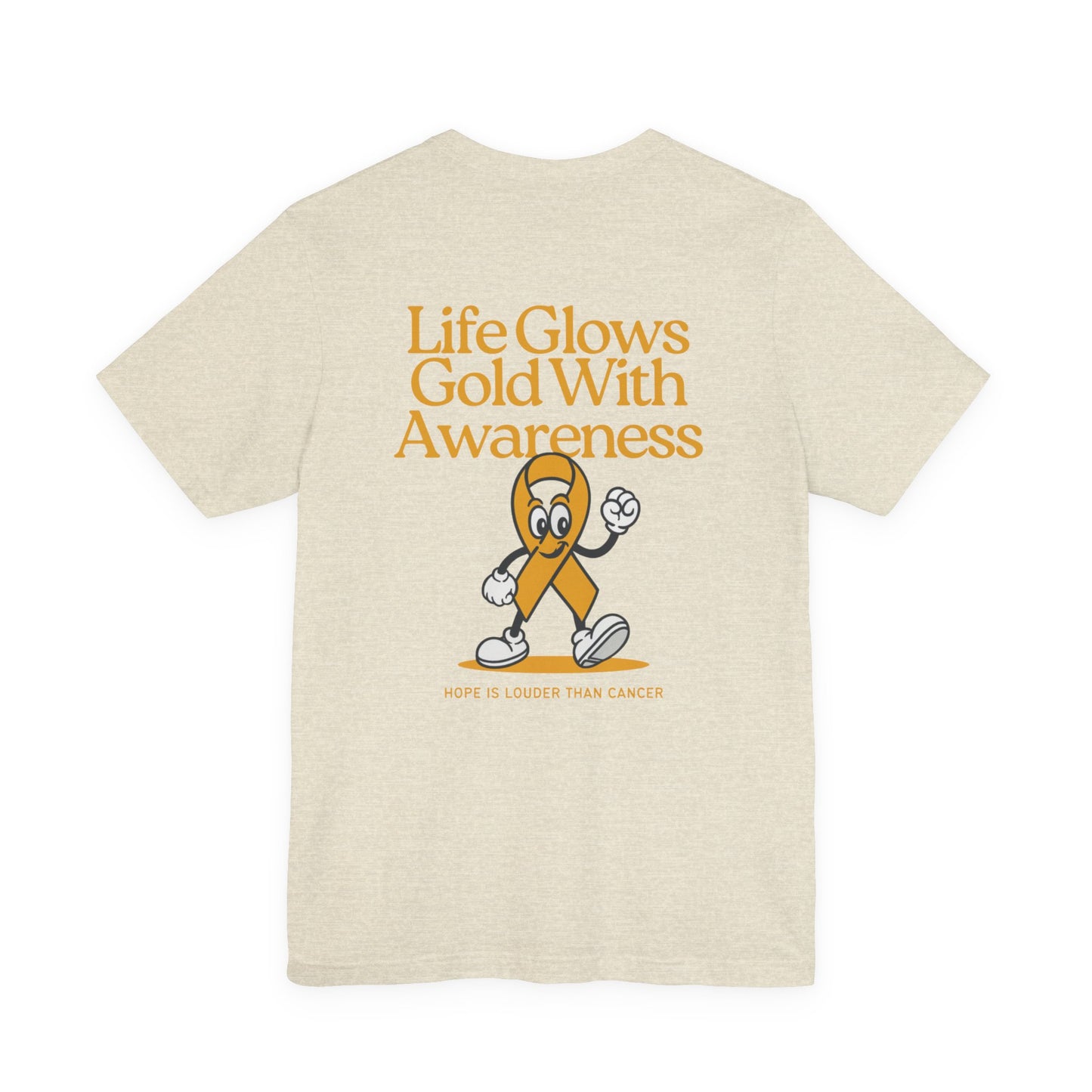 Life Glows Gold Tee