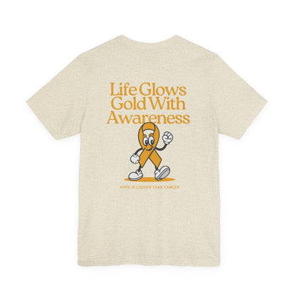 Life Glows Gold Tee