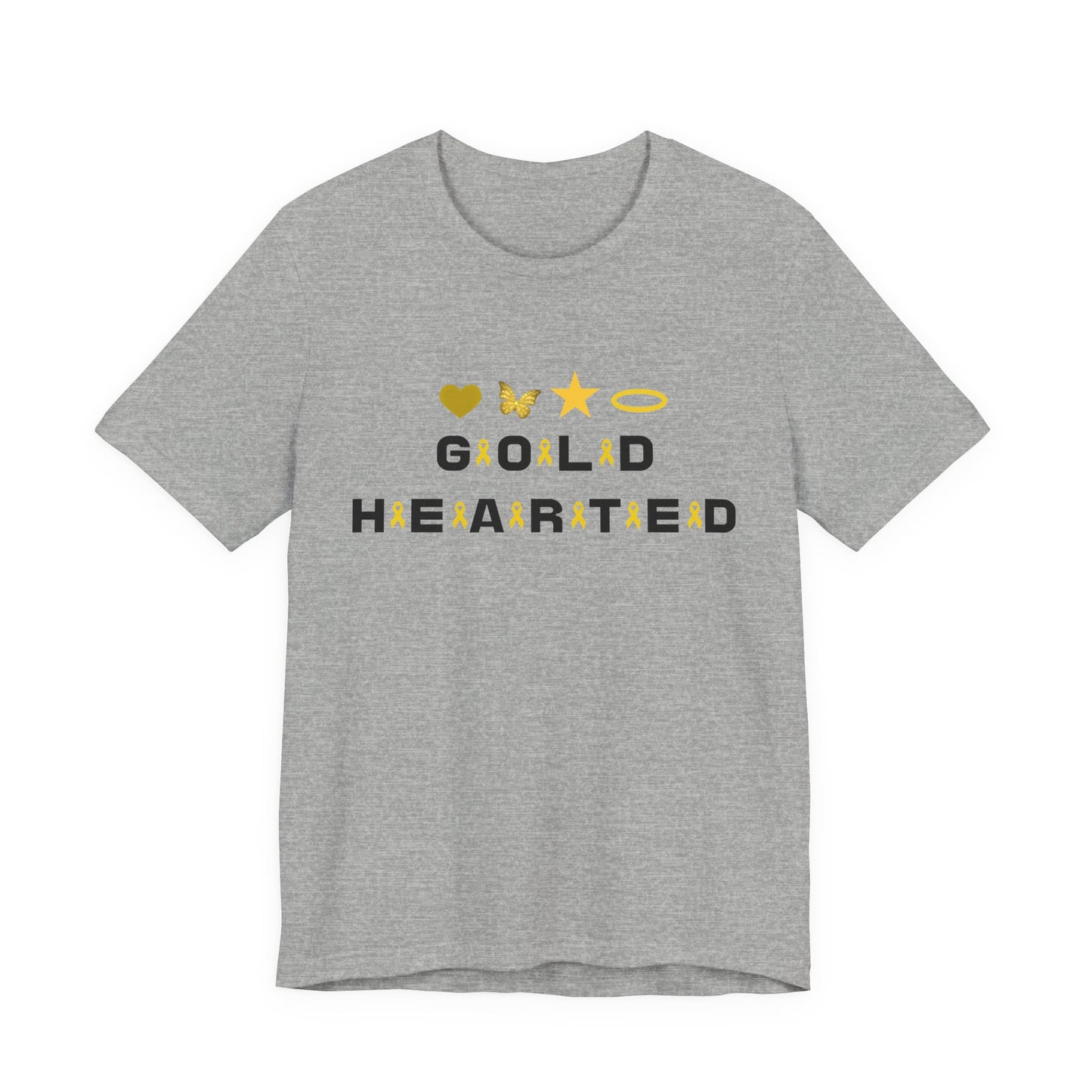 Gold Hearted Tee