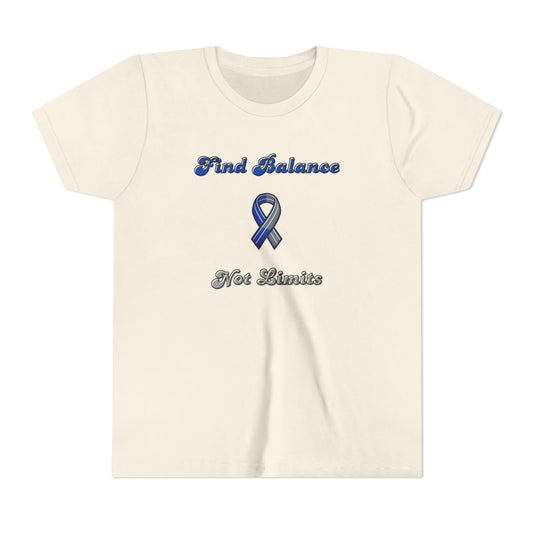 Kids Find Balance Not Limits Tee