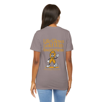 Life Glows Gold Tee