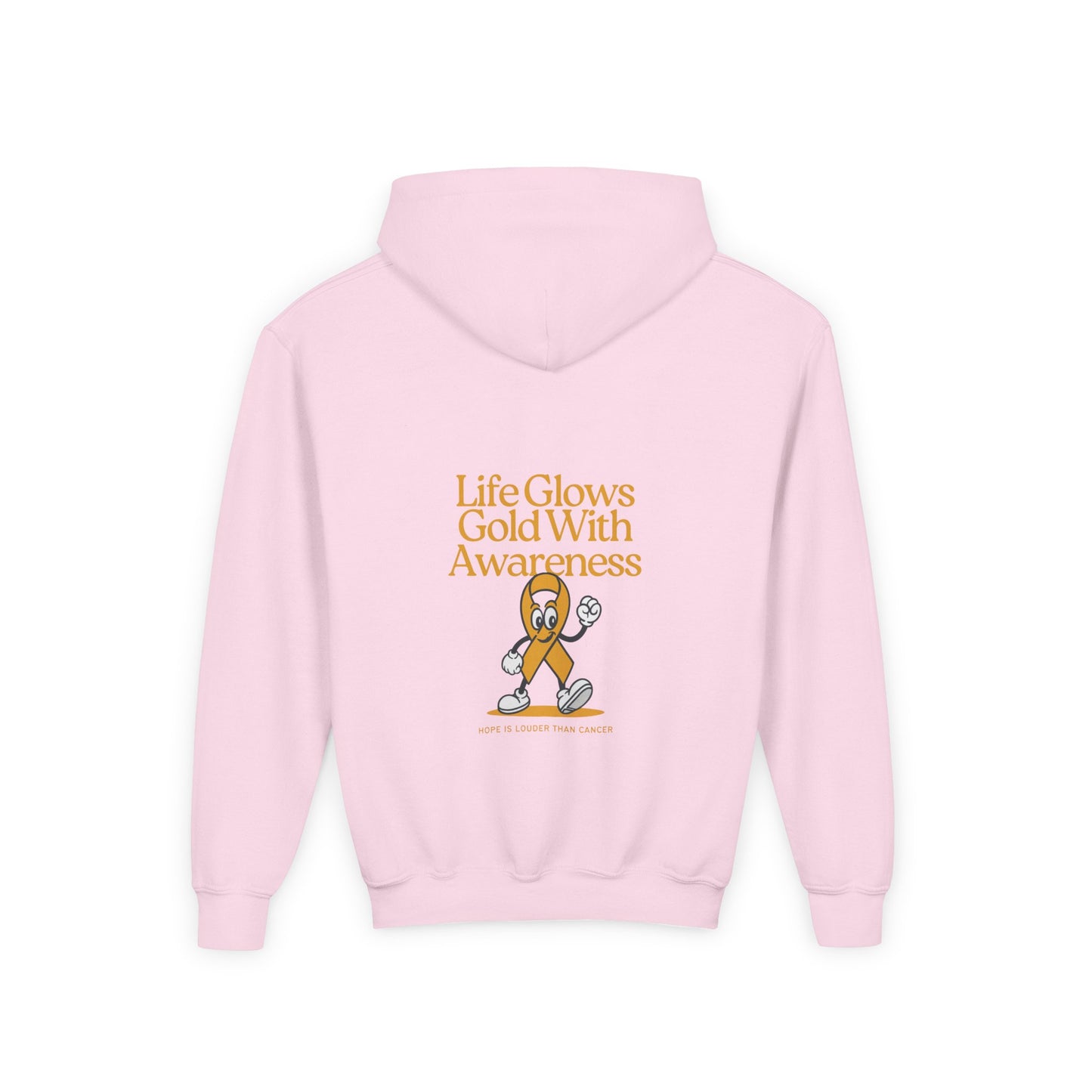 Kids Life Glows Gold - Hoodie