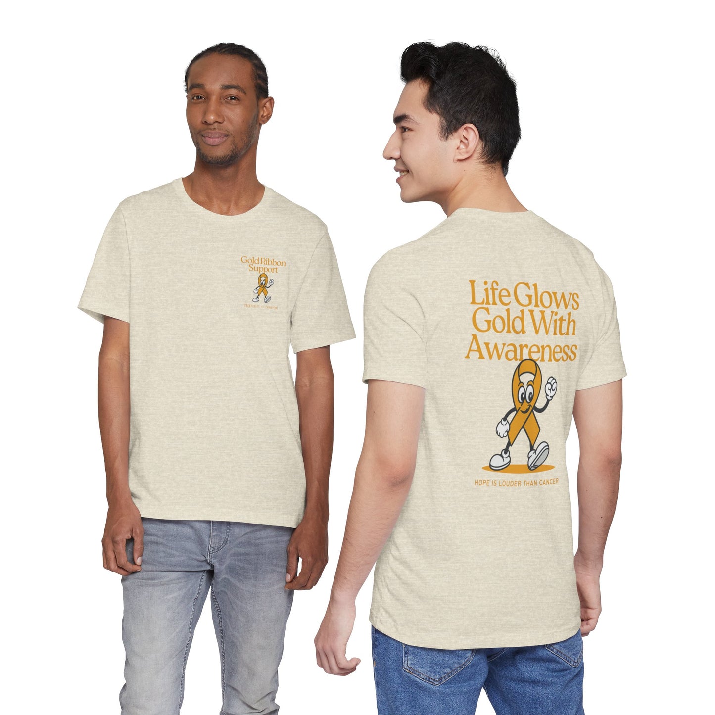 Life Glows Gold Tee