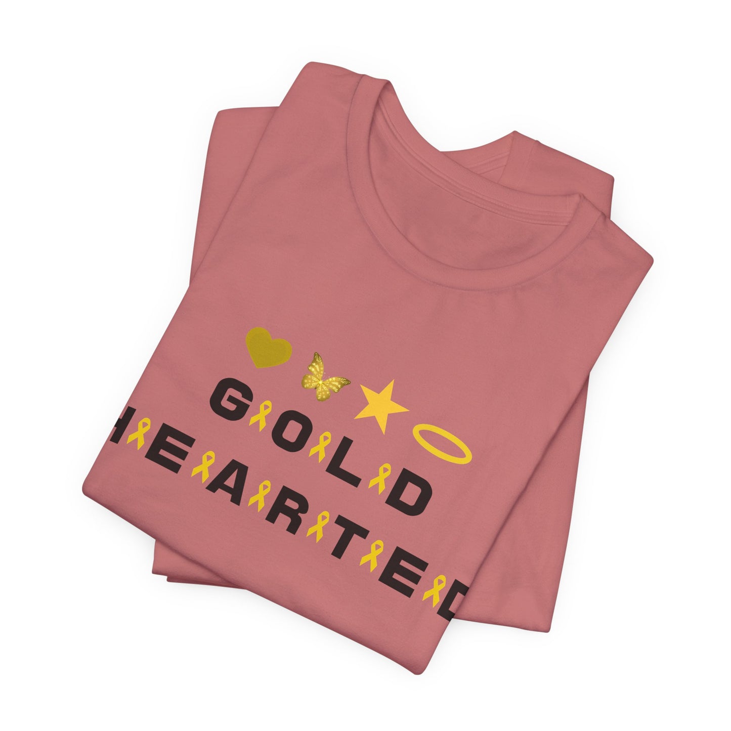 Gold Hearted Tee