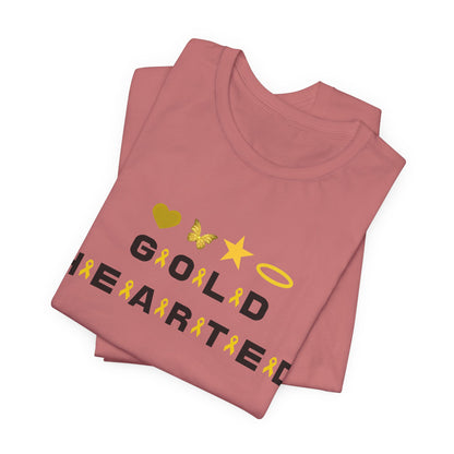 Gold Hearted Tee