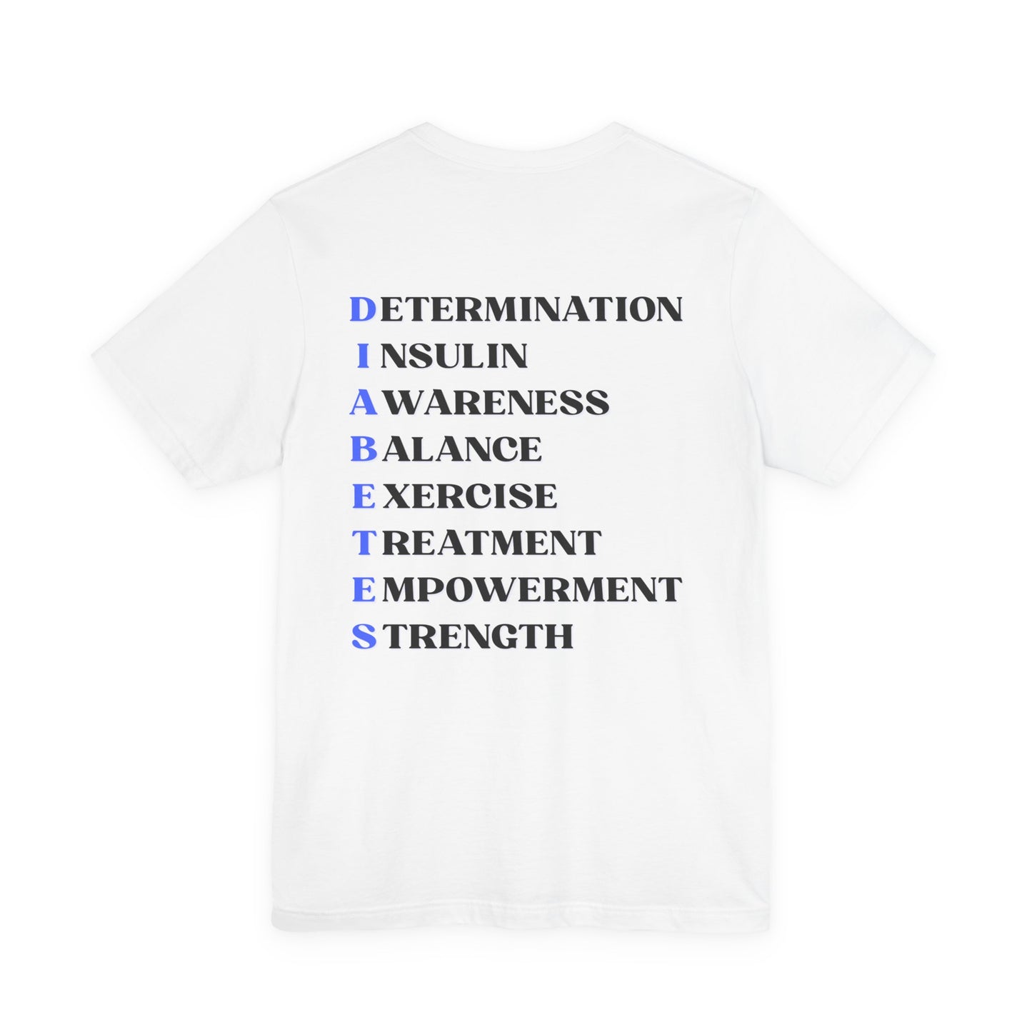 Diabetes Acrostic Tee