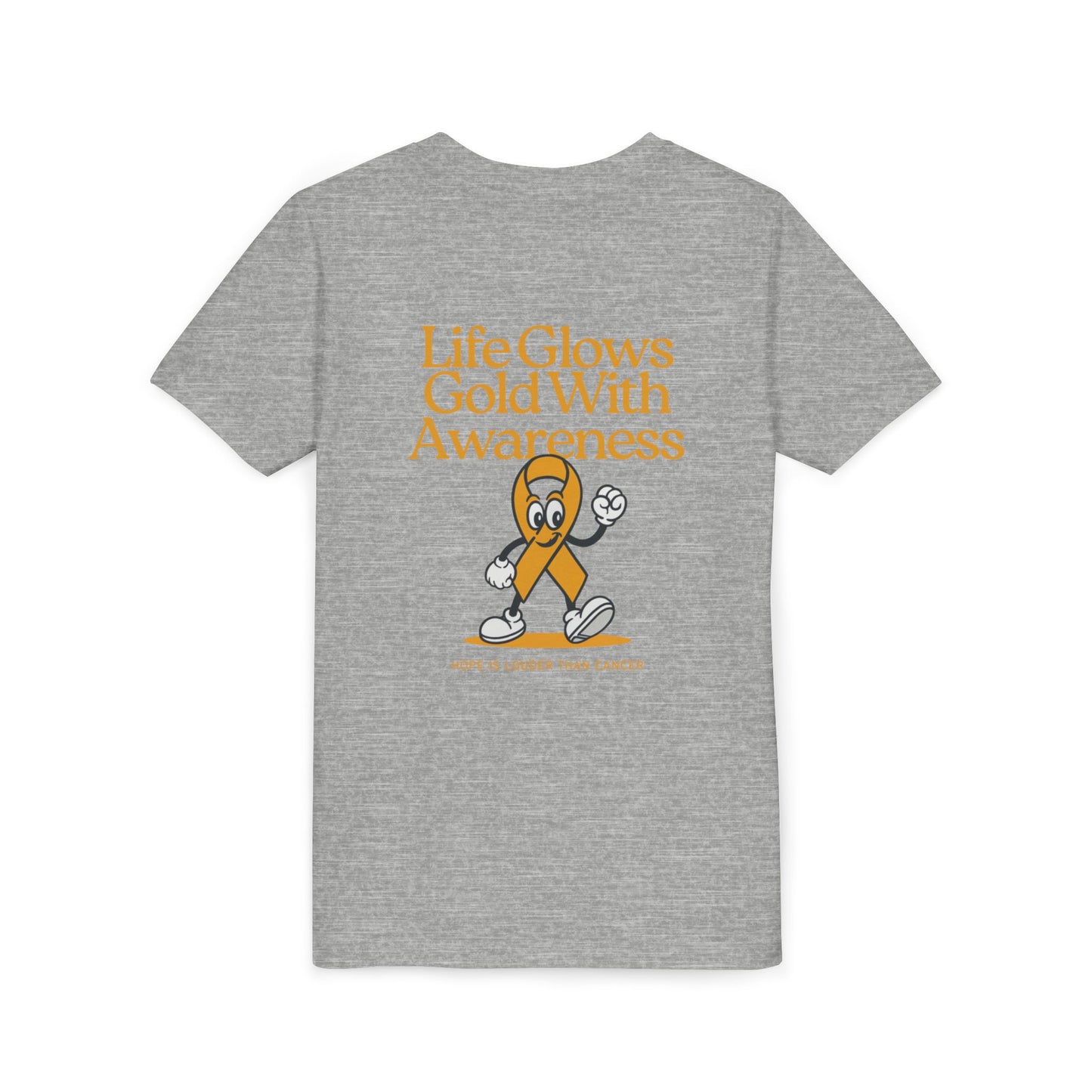 Kids Life Glows Gold Tee