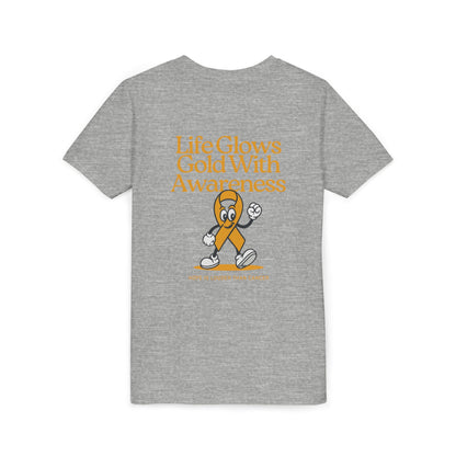 Kids Life Glows Gold Tee