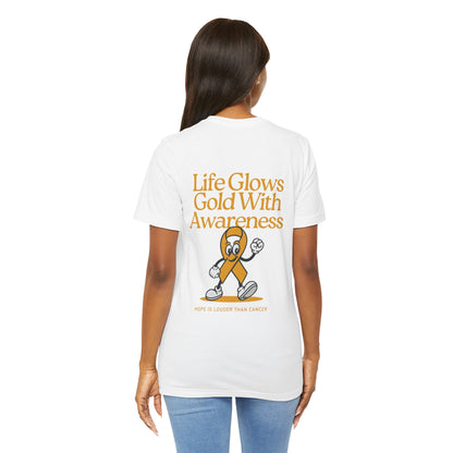 Life Glows Gold Tee