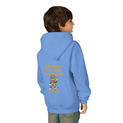 Kids Life Glows Gold - Hoodie