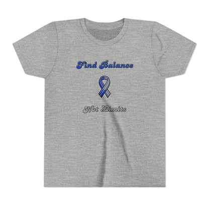 Kids Find Balance Not Limits Tee