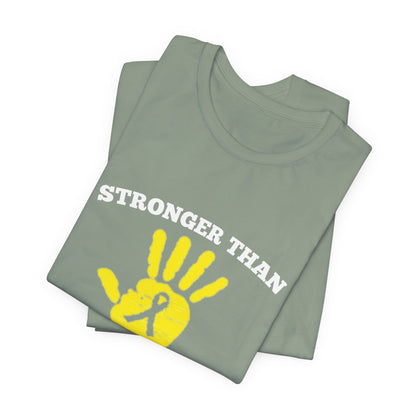Stronger Than Pediatric Cancer Tee