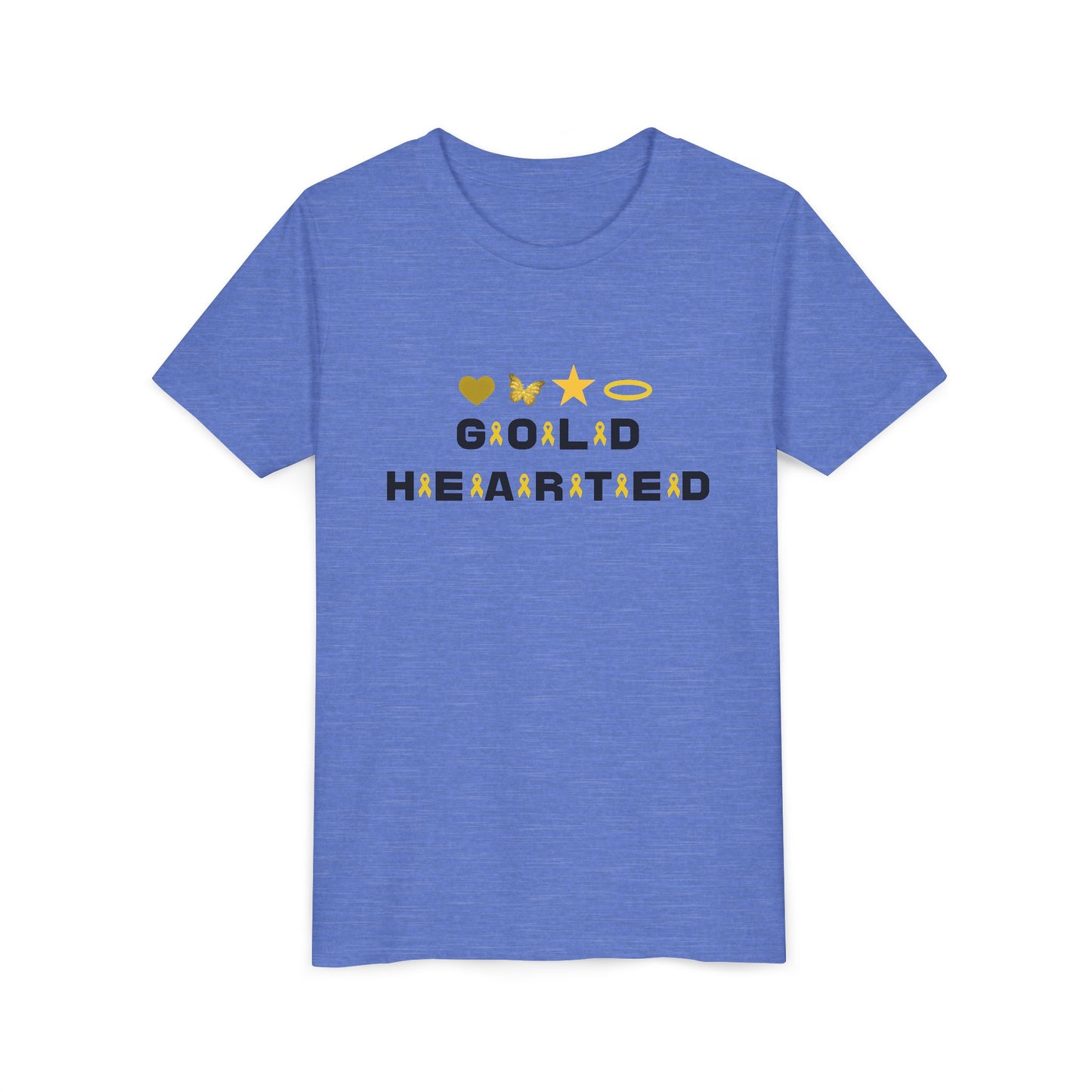 Kids Gold Hearted Tee