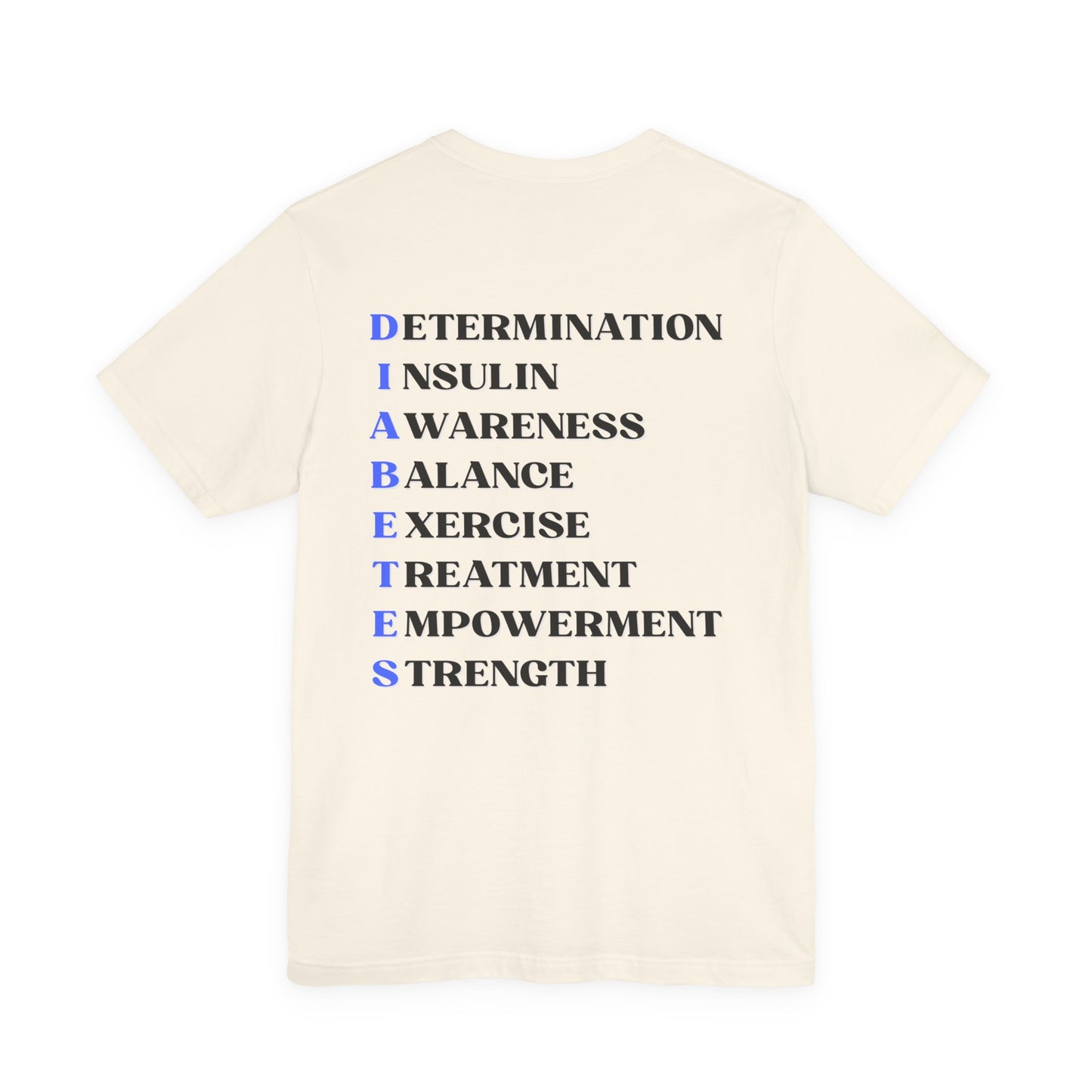 Diabetes Acrostic Tee